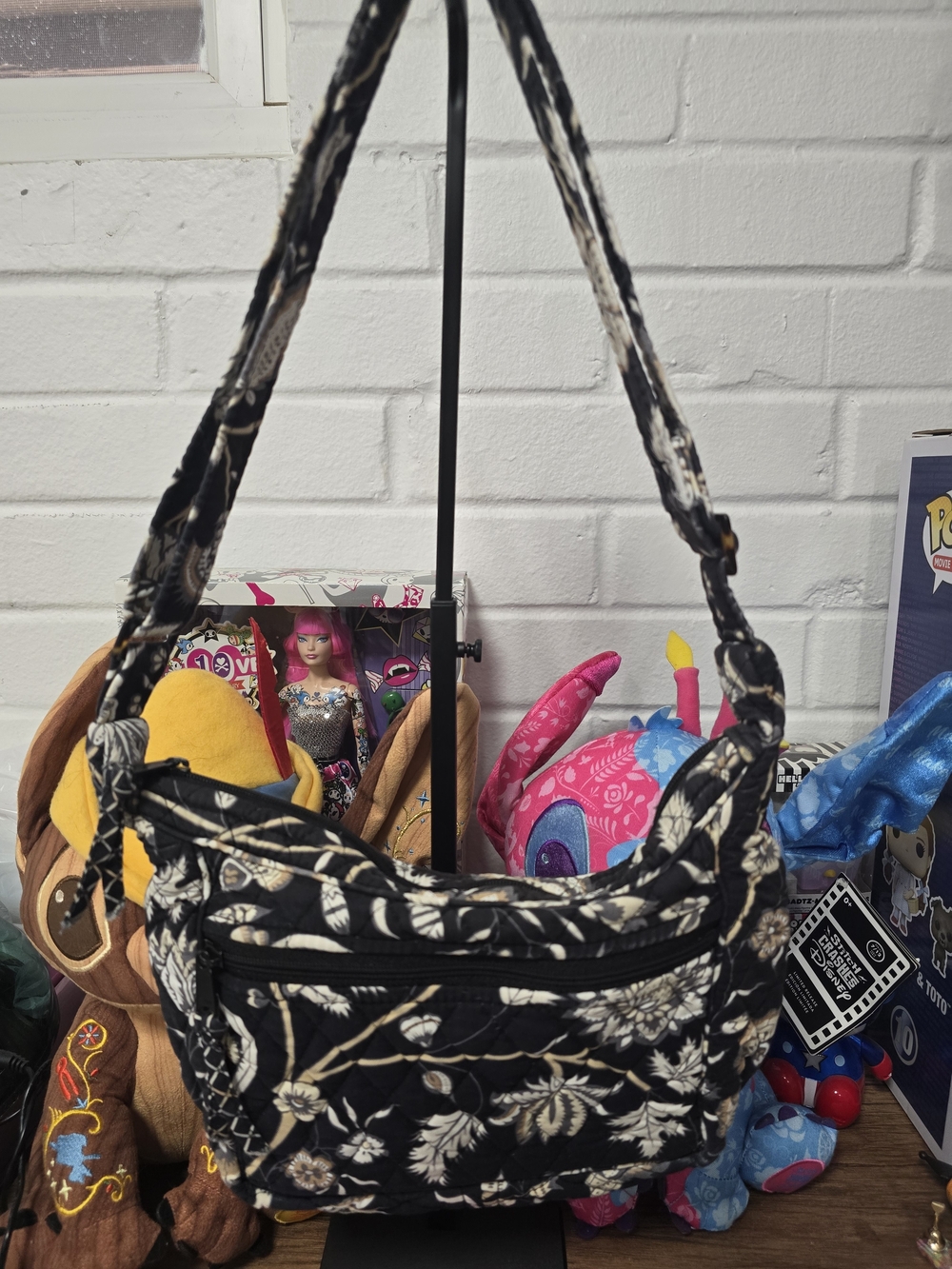 Vera Bradley/Crabtree & Evelyn crossbody bag in the retired "Yellow Bird"